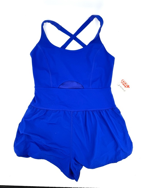 NWT FP Movement Righteous Runsie in Electric Shock Blue Size Large - Picture 4 of 7